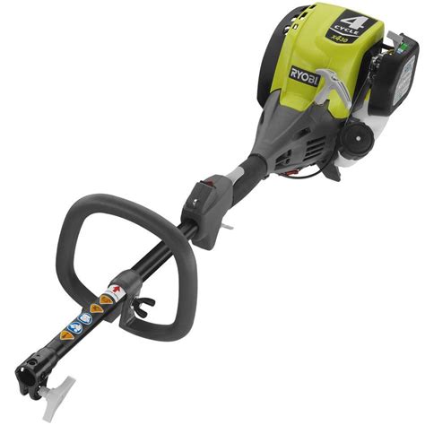 The 4 Cycle Straight Shaft String Trimmer brings power, less hassle, and performance to your lawn maintenance. . Ryobi gas powered weed eater